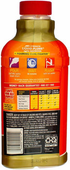 Liquid Plumber Clog Destroyer with Foaming Clog Fighter - 17 Ounces