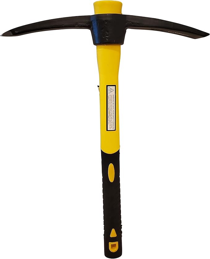 Mini Campfire Pick Axe with Fiberglass Handle (1-1/2 Pound)