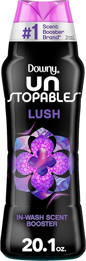 Downy Unstopable Laundry Scent Booster Beads for Washer, Lush, 20.1 oz