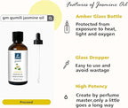Neroli Essential Oil and Jasmine Essential Oil for Diffuser Perfume Candle Soap Making - 2 Oz, Pack of 2