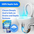 Toilet Cleaner - Self Activating Cleaning Powder for Toilet Bowl Cleaning