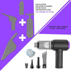 14500 Pa Computer Vacuum Cleaner Mini & 110000RPM Compressed Air Duster for Keyboard Cleaning Cordless Canned Air Powerful Energy Efficient