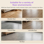 Robot Vacuum and Mop Floor Detergent Compatible For Narwal Freo Z Ultra/Freo Z10,580ml Lemon and Basil Scent Floor Cleaner.(2 Bottle)
