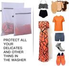 Kimmama Laundry Bags Mesh Wash Bag, Lingerie Bags for Washing Delicates, Net Washer Sack with Zipper, Dryer Pouch for Cleaning and Drying Cloths, Garment, Sweater, Bra, Pant, Sock, Toys, Hat