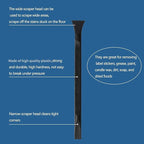 Scraper Small Plastic Scraper Tool, Used in Narrow Spaces and Gaps, Perfect for Removing Oil Stains, Labels, Food, Dirt, Paint, Etc. (6Pcs scrapers)