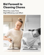 HOTO Handheld Short-Handle Electric Spin Scrubber, IPX7 Waterproof Cordless Scrubber Brush, Bathroom Cleaning Brush, Max 22 in-lb, with 9 Brush Heads for Bathroom, Shower, Kitchen, Sink, Tile