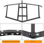 Driveway Drag Grader Harrow 84 Inch with 2 Adjustable Bars Driveway Drag Grader for Landscape Leveling or Farm Garden Field