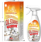Clean Up Kitchen Oil Stains Spray,Kitchen Cleaner Spray,Heavy Oil Cleaner Stain,All-Purpose Cleaning Spray for Kitchens Oil Stain Remover (8.45oz)