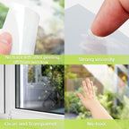 Kensizer 30-Pack Window Fly Traps for Indoors, Paper Sticky Strips, Fly Catcher Clear Windows Trap for Home, House Fly Killer Lady Bug Traps