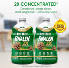 PINALEN 2X Max Aromas Concentrated Multipurpose Cleaner - Fresh Pine Scent - (2 Pack) 108 fl oz - All Purpose Cleaner for Kitchen, Bathroom, Floors & Outdoors