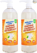 Amazing Natural Based Laundry Detergent Liquid (256 Loads) - Powerful Natural Enzymes - USA Made (32oz Bottle)
