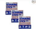 PUMIE 3 Pack Pumice Scouring Stick, HDW Heavy Duty Pumice Stone for Toilet Cleaning, Ovens, Pools, Tubs, Scouring Stick for Stains, Hard Water Rings and Rust