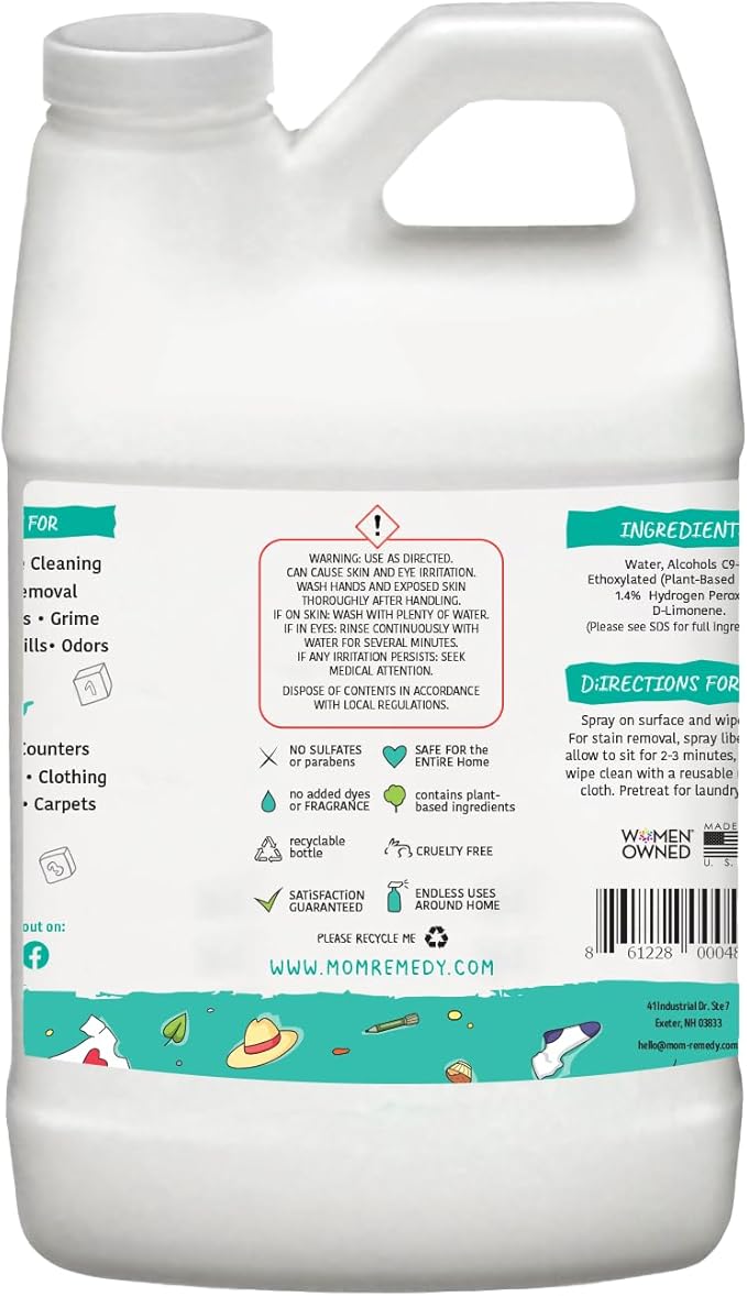 Hydrogen Peroxide All Purpose Cleaning Spray | Multipurpose Home Cleaner | Fabric and Laundry Stain Remover | All Surface Kitchen and Bathroom | Non Toxic