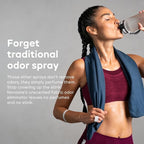Nonaste Odor Eliminating Spray for Shoes, Gym Bags, Sports Gear & Yoga (16 Oz, Pack of 1) | Long-Lasting Fabric Refresher with Enzymes | Shoe Deodorizer & Gym Bag Deodorizer, Fabric-Safe