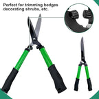 iMeshbean 3 Pieces Garden Tools Set Lopper & Pruning Shear & Tree Trimmer Pruner Ideal for Indoor & Outdoor Gardening, Branch Cutting & Plant Trimming