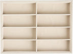 Frebeauty Sunglass Organizer,Velvet Glasses Organizer,8-Slot Sunglasses Tray for Drawer, Men's/Women's Sunglasses Box