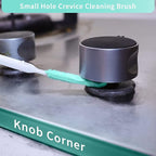Small Cleaning Brushes for Small Spaces, Tiny Household Cleaning Supplies Tools, Mini Crevice Cleaning Brush Scrub Narrow Corner Nook Track Grooves Bathroom Kitchen Home Detailing, 16 Pcs