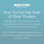 Original Botanica Saint Clara Bath and Floor Wash Spiritual Cleansing Negative Energy Protection Herb Purification, for Peace and Spiritual Protection, 8oz