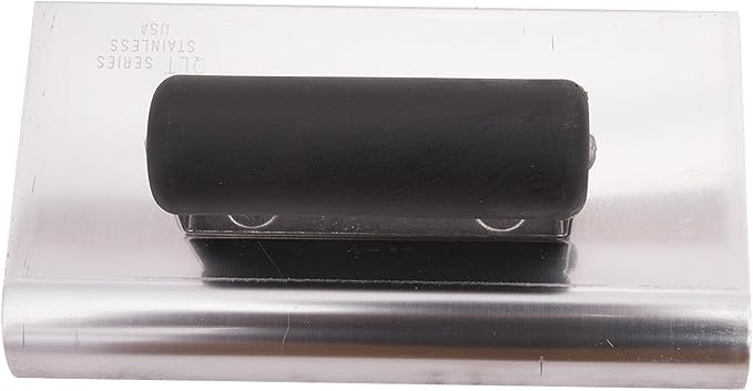 MARSHALLTOWN QLT Stainless Steel Hand Edgers, Plastic Handle Material, 229mm Length, 76mm Width, 16mm Lip, 13mm Radius, Made In The USA, CE565SP
