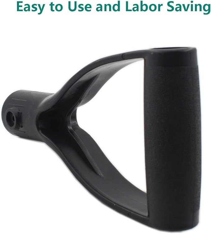 Plastic Shovel Grip Handle Replacement,ULIFESTAR Y Shaped Snow Shovel Replacement Handle,32mm/1.26'' Inner Diameter Digging Raking Tool Replacement Spade Handles for Lawn Garden Spade Fork Shovel