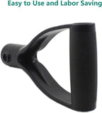 Plastic Shovel Grip Handle Replacement,ULIFESTAR Y Shaped Snow Shovel Replacement Handle,32mm/1.26'' Inner Diameter Digging Raking Tool Replacement Spade Handles for Lawn Garden Spade Fork Shovel