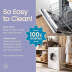 Harps&Seb Swedish Dishcloths for Kitchen Dish Towels - 5 Pack, Non-Scratch Reusable Paper Towels, Super Absorbent Washable Swedish Dish Cloths, No Odor, Biodegradable, Leaf Design
