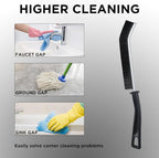 Crevice Cleaning Brush, ByAnciel Pack of 8 Multi-Purpose Brush Tool, Stiff Bristle Crevice Brush for Home Use Bathroom Tile Kitchen Practical and Durable Easy to Clean