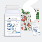 White Paint，White Wall Paint Repair Roller - Portable Coating Tool for Easy Graffiti & Stain Removal | Water-Based Formula (100g, White)