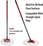 8-Pack Mop Replacement Heads for Ocedar Mop Replace Head EasyWrin Spin Mop Heads Replacements, Easy Cleaning Mop Head Replacement