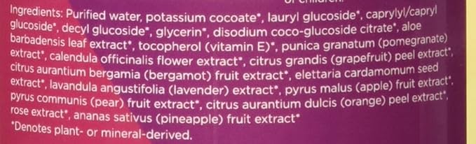 Better Life Sulfate Free Dish Soap, Tough On Grease & Gentle On Hands, Currant and Citrus, 22 Oz