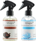 2-Pack Linen Spray Set – Ocean & Sandalwood Room & Fabric Spray for Pillows, Sheets, and Home Fragrance with Natural Plant Extracts and Essential Oils