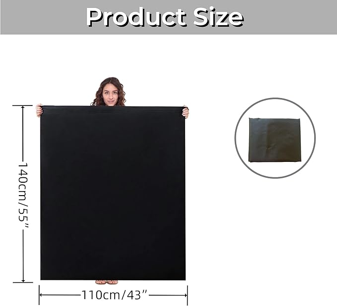 2 Pack Extra Large Laundry Bags – 43" x 55" Heavy Duty Drawstring Storage Sack for Clothes, Bedding, Moving, Camping, Travel – Foldable Nylon Laundry Bag for Home & College