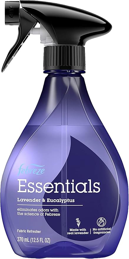 Febreze Essentials Fabric Refresher, Lavender & Eucalyptus 12.5 oz (Pack of 2)