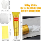 Instashine Metal Polish Cream, Ultimate Metal Polish Cream, Fixini All Metal Polish Cream, Instashine Metal Polish, Ultimate Metal Polishing Cream for Stainless Steel/Aluminum/Brass/Copper (1Pcs)
