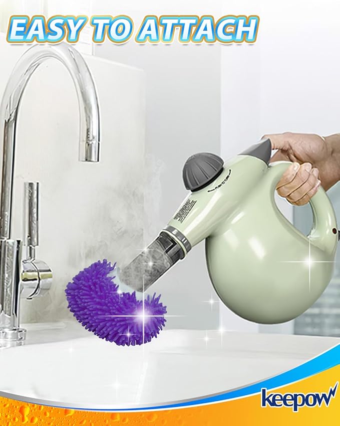 Handheld Steam Cleaner Pads Cloth Steamer Attachments Steam Mop Accessories Compatible with Bissell Steam Shot,Wagner Spraytech,McCulloch,PurSteam Universal Reusable Washable Steam Pad Clothes Cover