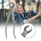 Bonsai Cutters, 8.5inch Concave Cutter Bonsai Tools Stainless Steel Bonsai Tree Knob Cutter Gardening Concave Pruner Tree Branch Cutter Long Reach Bonsai Tools