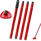 Mop Handle for Ocedar Mop Handle for Ocedar Spin Mop Replacement Handle, 4-Section Spin Mop Handles 28.5-to-55inch Mop Replacement Stick and Base for Compatible with Ocedar Easy Wring Mop Refills