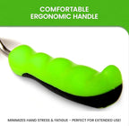 Garden Guru Hand Cultivator Rake Hoe Tiller Tool - Stainless Steel for Ultimate Strength - Rust Resistant - Ergonomic Handle - Great for Gardening Cultivating Loosening Weeding