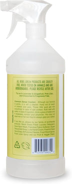 Rebel Green Sparkling Glass Cleaner (Peppermint & Lemon, 80 Fl Oz (Pack of 2))