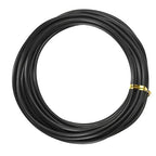 Bonsai Training Wire, 3 mm x 16.4 ft Anodized Aluminum Floral Plant Training Wire Bendable Metal Stems Accessories for Gardening Branch Fixing Crafts (Black)