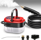 Steam Cleaner, 2500W Portable High Temp Bathroom Power Steamer Cleaning Machine, High Pressure Steamer for Cleaning, Handheld Steam Cleaner for Home For Home Use Kitchen Grease Car Detailing