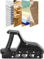 WALFRONT Gypsum Board Chamferer Plasterboard Fast Cutter with 10 Blades, 45 Degree Gypsum Board Edger Hand Plane Chamferer, Provides Clean Finish for Woodworking