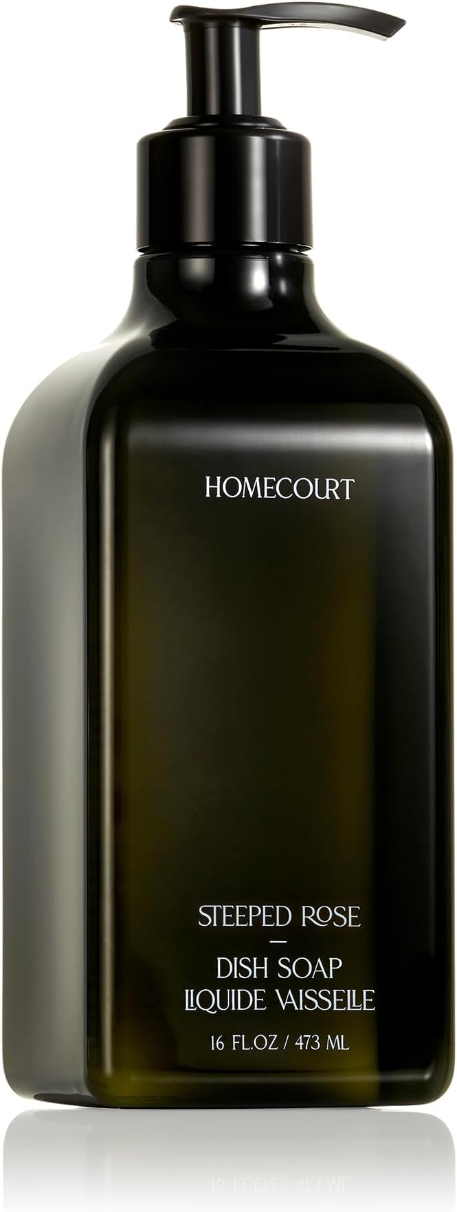 Homecourt Steeped Rose Kitchen Trio - Surface Cleaner, Dish Soap, Hand Wash, Clean Formula, Eco-Friendly, Plant-Based Ingredients, 3-Pack