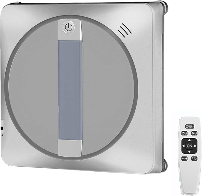 Window Cleaning Robot, Ultra-Thin Design, 5600PA Suction, Automatic Smart Vacuum for Glass, Tiles