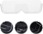 STAHAD Punch-Free Wall-Mounted Glasses Storage Box Portable Sunglasses Organizer Indoor Eyewear Holder for Household Use