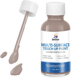 Brown Paint Touch Up Paint Pen High-Gloss Brown Surface Touch Up Paint Pen Scratch Repair for Wood Furniture Wall Appliances Refrigerator Metal Surfaces Dishwasher Dryer Microwave Washers
