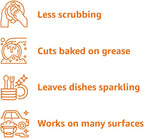 Amazon Basics Dish Soap, Fresh Scent, 30 fl oz, Pack of 4