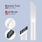 Mini Car Vacuum Cleaner(4500 pa) Portable Cordless Rechargeable,Tiny Handheld Vacuum, Computer Hand Vacuum for Keyboard and Laptop, Mini Hand Held Vac for Car and Home /V01/White