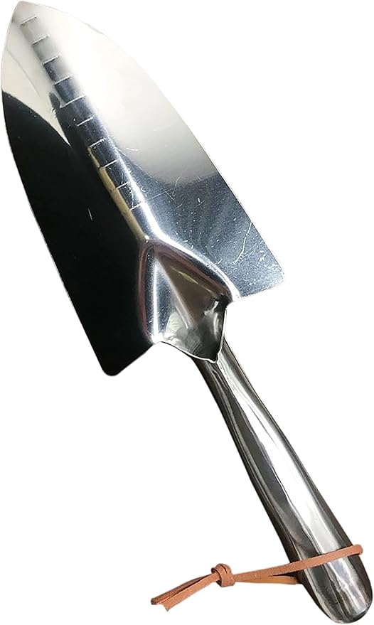 Prudance Creative Calibration Gardening Yard Stainless Steel Trowel Shovel Spade 11"