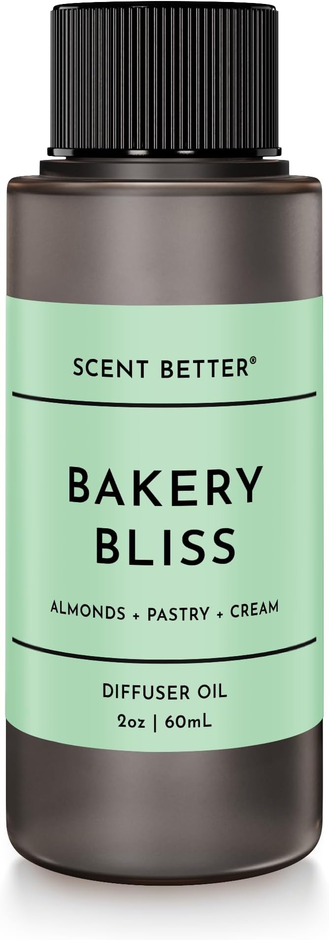 Scent Better Bakery Bliss Aroma Essential Oil Blend: an Aromatherapy Blend of Almond, Cherries, and a hint of Pistachio with for Ultrasonic Diffusers & Nebulizers (2 Fl Oz, 60 mL)
